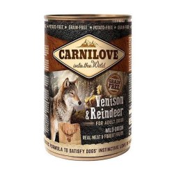 CARNILOVE CARNILOVE Into the Wild Venison&Reindeer - mokra karma dla psa - 400 g