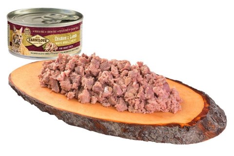 CARNILOVE CARNILOVE WMM CHICKEN& LAMB FOR ADULT CATS 100 g CARNILOVE CARNILOVE WMM CHICKEN& LAMB FOR ADULT CATS 100 g