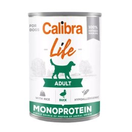 Calibra CALIBRA Life Monoprotein Duck & Rice dla psa 400g