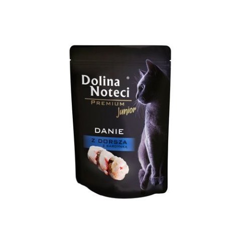 DOLINA NOTECI DOLINA NOTECI Premium Danie z dorszem i sardynką - mokra karma dla kociąt - 85 g DOLINA NOTECI DOLINA NOTECI Premium Danie z dorszem i sardynką - mokra karma dla kociąt - 85 g