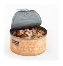 FISH4DOGS Fish4Cats Finest Sardynka z Krewetkami 70g