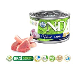 Farmina FARMINA N&D Cat Natural Jagnięcina - mokra karma dla kota - 140 g