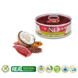 Farmina FARMINA N&D Cat Quinoa Duck&Coconut Adult - mokra karma dla kota - 70 g