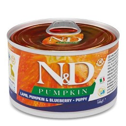 Farmina FARMINA N&D Dog Lamb, pumpkin, blueberry Mini Puppy - mokra karma dla szczeniąt - 140 g
