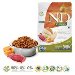 Farmina FARMINA N&D Pumpkin Cat Duck and Cantaloupe Melon Adult - sucha karma dla kota - 300 g
