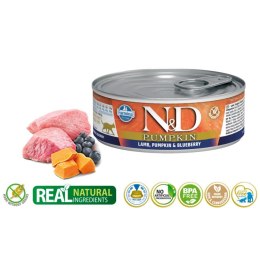 Farmina FARMINA N&D Pumpkin Lamb, Pumpkin & Blueberry - mokra karma dla kota - 70 g