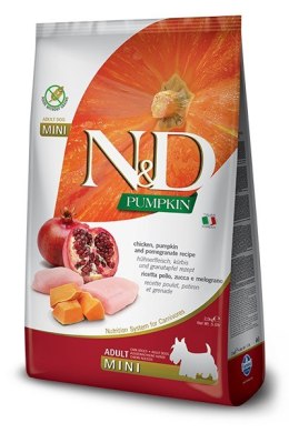 Farmina Farmina N&D Pumpkin sucha karma dla psów dorosłych małych ras z kurczakiem 7kg