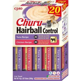 INABA INABA CAT CHURU HAIRBALL VARIETY przysmak dla kota 20x14g (280g)