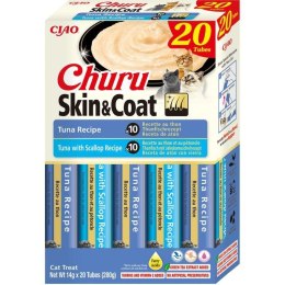 INABA INABA CAT CHURU SKIN & COAT TUNA przysmak dla kota 20x14g (280g)