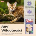 INABA INABA CAT CHURU TUNA WITH CLAM FLAVOUR 4x14g (56g)