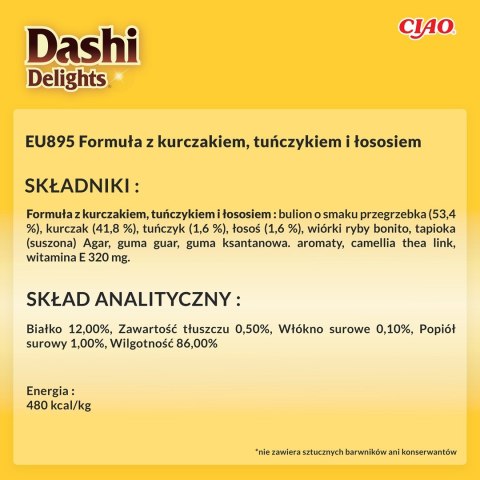 INABA INABA CAT DASHI DELIGHTS FLAKES CHICK.TUN&SALM 40g INABA INABA CAT DASHI DELIGHTS FLAKES CHICK.TUN&SALM 40g