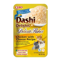 INABA INABA CAT DASHI DELIGHTS FLAKES CHICKEN CHEESE 40g