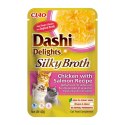 INABA INABA CAT DASHI DELIGHTS SILKY CHICKEN SALMON 40g
