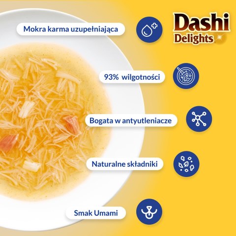 INABA INABA CAT DASHI DELIGHTS SILKY CHICKEN TUN&SAL 40g INABA INABA CAT DASHI DELIGHTS SILKY CHICKEN TUN&SAL 40g