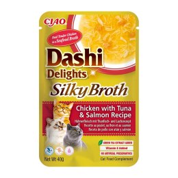 INABA INABA CAT DASHI DELIGHTS SILKY CHICKEN TUN&SAL 40g