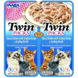 INABA INABA CAT TWIN TUNA & CHICKEN SCALLOP 2x40g