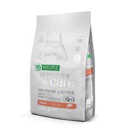 NATURE'S PROTECTION Nature's Protection White Dogs Grain Free Łosoś Adult Small and Mini Breeds 10kg