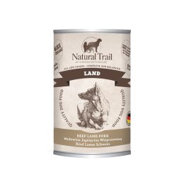 Natural Trail NATURAL TRAIL Land wołowina,jagnięcina dla psa 400g