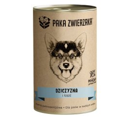 PAKA ZWIERZAKA Paka Zwierzaka Dziczyzna i łosoś 400g