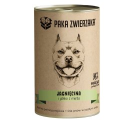 PAKA ZWIERZAKA Paka Zwierzaka Jagnięcina i jabłko z miętą 400g