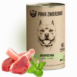 PAKA ZWIERZAKA Paka Zwierzaka Jagnięcina i jabłko z miętą 400g