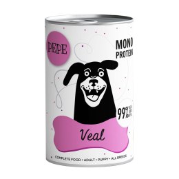 PAKA ZWIERZAKA Paka Zwierzaka Pepe Veal 99% cielęcina 400g