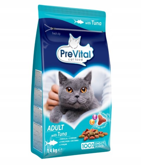 PREVITAL PREVITAL tuńczyk karma sucha dla kotów 1,4kg PREVITAL PREVITAL tuńczyk karma sucha dla kotów 1,4kg