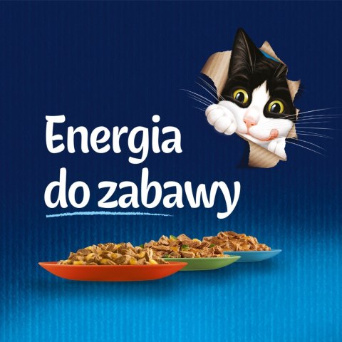 PURINA NESTLE FELIX Sensations indyk, makrela, jagnięcina - mokra karma dla kota - 12x 85g PURINA NESTLE FELIX Sensations indyk, makrela, jagnięcina - mokra karma dla kota - 12x 85g