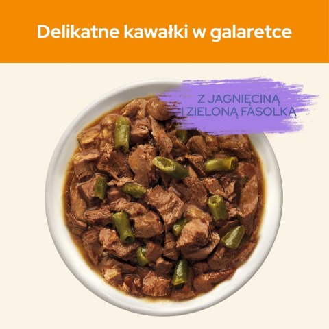 PURINA NESTLE PURINA Cat Chow Jagnięcina, zielona fasolka - mokra karma dla kota - 10x85 g PURINA NESTLE PURINA Cat Chow Jagnięcina, zielona fasolka - mokra karma dla kota - 10x85 g