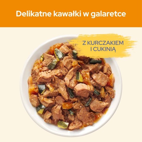 PURINA NESTLE PURINA Cat Chow Kurczak, cukinia - mokra karma dla kota - 10x85 g PURINA NESTLE PURINA Cat Chow Kurczak, cukinia - mokra karma dla kota - 10x85 g