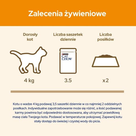 PURINA NESTLE PURINA Cat Chow Kurczak, cukinia - mokra karma dla kota - 10x85 g PURINA NESTLE PURINA Cat Chow Kurczak, cukinia - mokra karma dla kota - 10x85 g