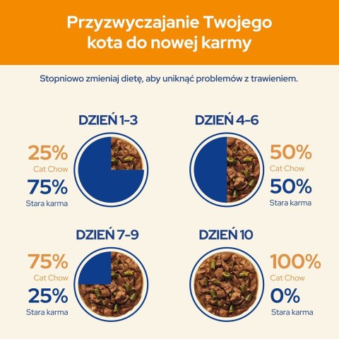 PURINA NESTLE PURINA Cat Chow Kurczak, cukinia - mokra karma dla kota - 10x85 g PURINA NESTLE PURINA Cat Chow Kurczak, cukinia - mokra karma dla kota - 10x85 g