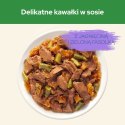 PURINA NESTLE Purina Cat Chow Sterilised z jagnięciną i zieloną fasolką w sosie - mokra karma dla kota - 85 g