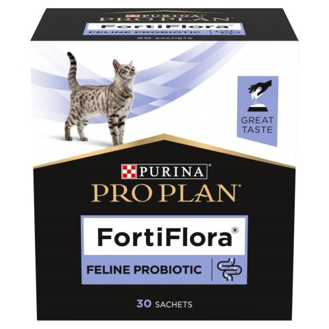 PURINA NESTLE Purina Pro Plan FORTIFLORA dla kotów 30x1g PURINA NESTLE Purina Pro Plan FORTIFLORA dla kotów 30x1g