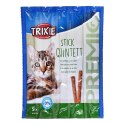 TRIXIE TRIXIE Stick Quintett Premio Paluszki z wątróbką drobiową - przysmak dla kota - 5x5 g