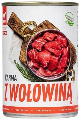 TufTuf Tuf Tuf Puszka mielonka z wołowiną 400g
