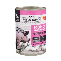 Wiejska zagroda Wiejska Zagroda Monobiałkowa dla psa Wieprzowina 400g