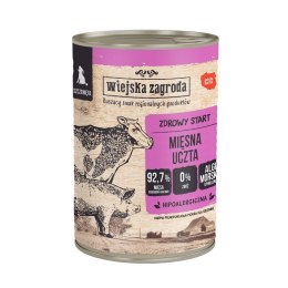 Wiejska zagroda Wiejska Zagroda dla szczeniąt Mięsna uczta 400g