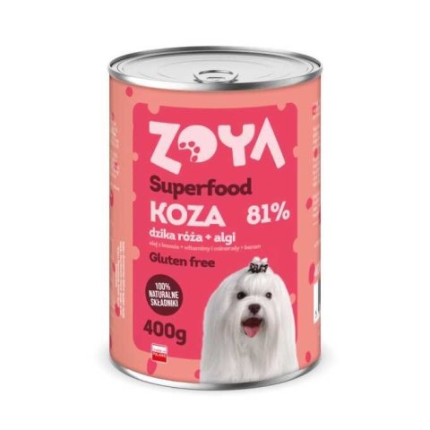ZOYA ZOYA Koza - Superfood - Karma mokra dla psów - 400g ZOYA ZOYA Koza - Superfood - Karma mokra dla psów - 400g