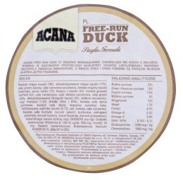 ACANA ACANA Free-Run duck dog 2kg