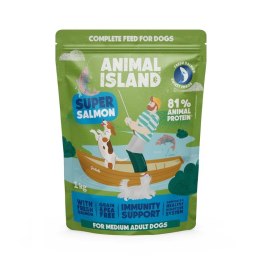 ANIMAL ISLAND ANIMAL ISLAND łosoś sucha pies 1 kg