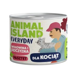 ANIMAL ISLAND ANIMAL ISLAND wołowina/dziczyzna dla kociąt 185g
