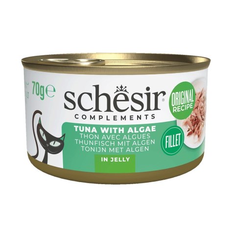 Agras Pet Foods SCHESIR Adult w Galarecie Tuńczyk z Algami 70g
