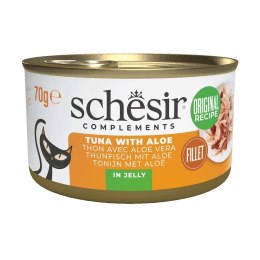 Agras Pet Foods SCHESIR Adult w Galarecie Tuńczyk z Aloesem 70g