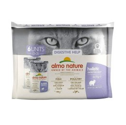 Almo nature Almo Nature Multipack Digestive 3 x ryba, 3 x drób dla kota 6x70gr