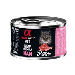 Alpha spirit Alpha Spirit Karma mokra dla kota Protein Ham dorosły 200g