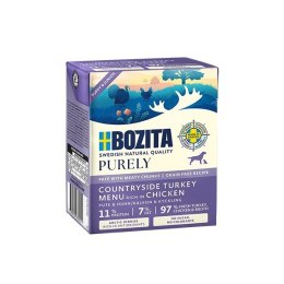 BOZITA BOZITA Purely indyk z kurczakiem pasztecik z mięsem dla szczeniąt 370g