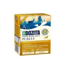 BOZITA BOZITA Purely kurczak z dzikiem pasztecik z kawałkami mięsa 370g