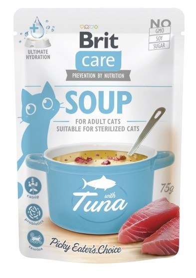 Brit Brit Care Soup with duck tuna 75g cat Brit Brit Care Soup with duck tuna 75g cat