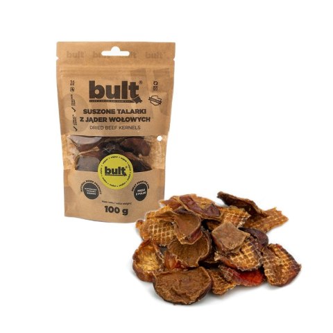 Bult BULT Talarki z jąder wołowych dla psa 100g Bult BULT Talarki z jąder wołowych dla psa 100g